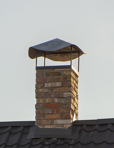 Chimney service Freehold image showing chimney cap